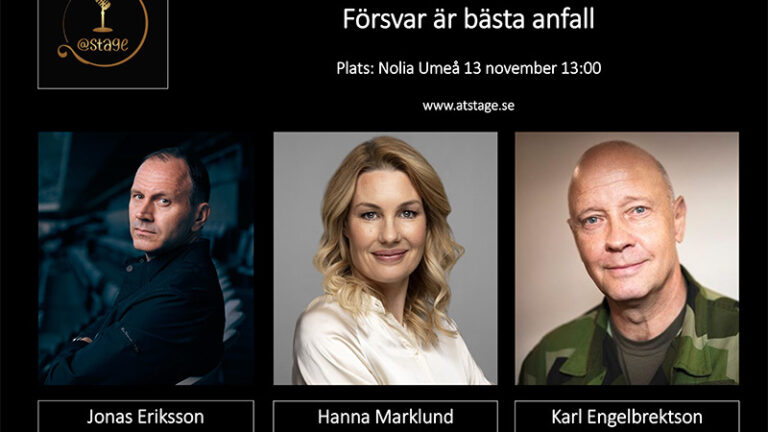 @stage - Försvar är bästa anfall